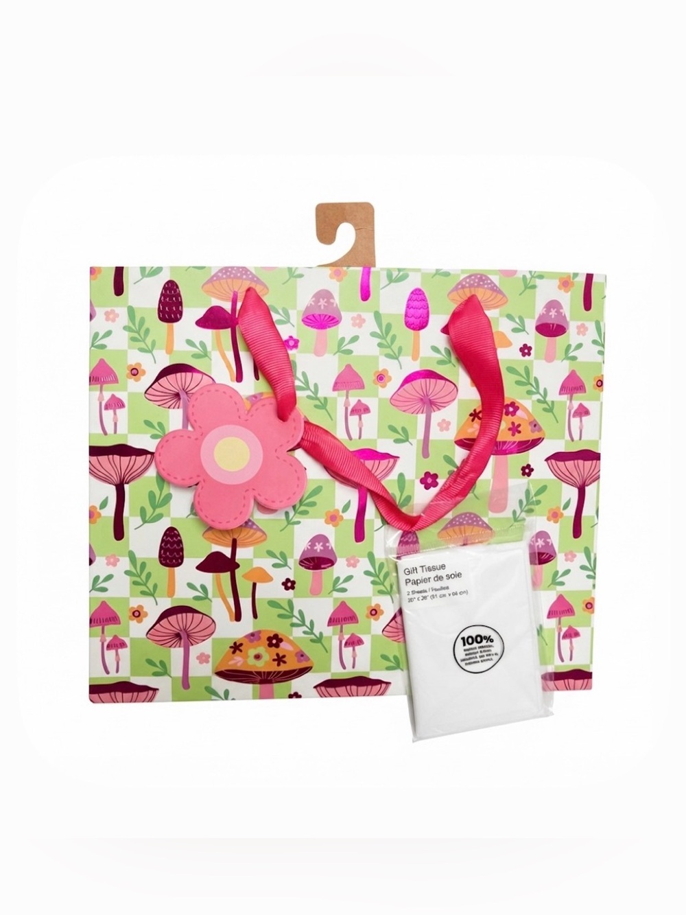 NWT 💖🍄💖 Jessica Simpson home mushroom gift bag